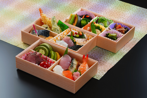 3段会席弁当