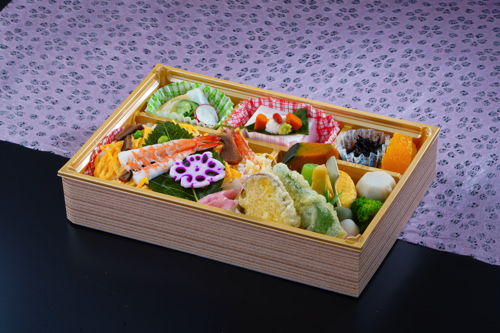 一段季節弁当